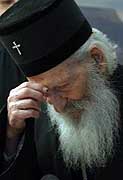Патриарх Сербский Павел отметил день Крестной славы в клинике